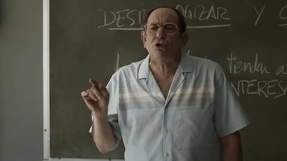 Karra Elejalde, como Ignacio Ellacuría en 'Llegaron de noche'.