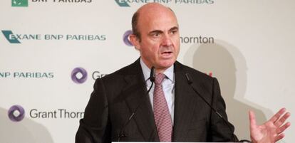 Luis de Guindos, ministro de Economía, en Spain Investors Day