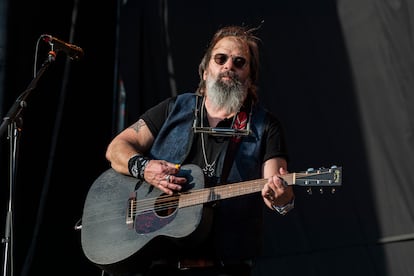 Steve Earle, en Vitoria, en Azkena Rock