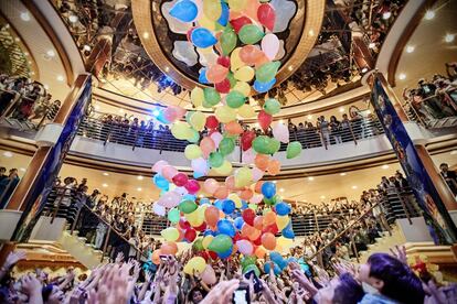 Imagen del crucero 'Diamond Princess'.