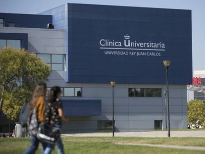 La Clínica Universitaria-Universidad Rey Juan Carlos, en Alcorcón.  