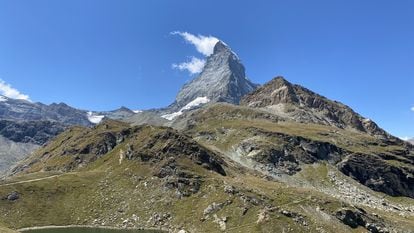 Foto del Cervino desde la vertiente suiza.