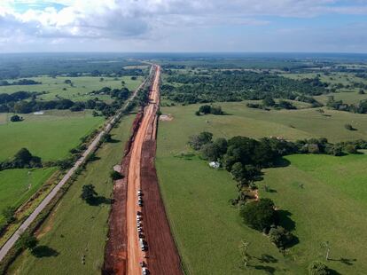 Imagen del Tramo 1 Palenque-Escandón, el cual pertenecerá al Tren Maya.