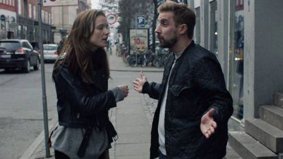 Karina Skands y Anders Juul en la cinta danesa 'A horrible woman'.