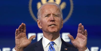 Joe Biden habla de la crisis del Covid en Wilmington, Delaware