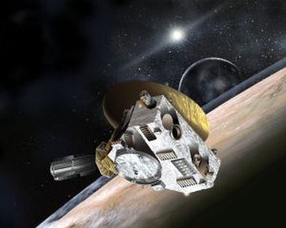 Ilustraci&oacute;n de la sonda espacial autom&aacute;tica &#039;New Horizons&#039;.