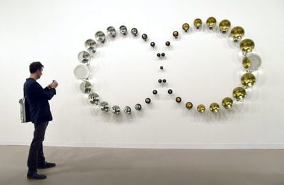 'Interlocking circles touching', del artista danés Olafur Eliasson.