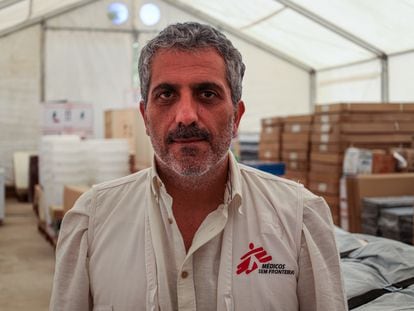 Luis Montiel, coordinador de emergencias de Médicos Sin Fronteras en Mozambique.