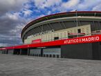 Estadio Wanda Metropolitano during ninenth day after the Government declared the state of alarm in Spain and recommended people to stay at home to fight coronavirus COVID-19 on March29, 2020 in Madrid, Spain