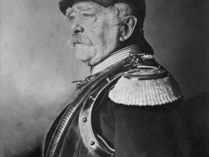 El canciller prusiano Otto von Bismarck