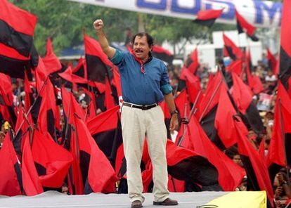 El presidente de Nicaragua, Daniel Ortega, en una imagen de archivo de 2004.