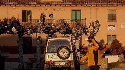 Sede del Ayuntamiento de Castroverde de Campos (Zamora), el pasado viernes.