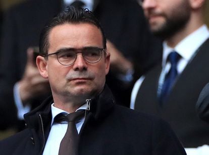 The former sports director of Ajax, Marc Overmars, in a file image.