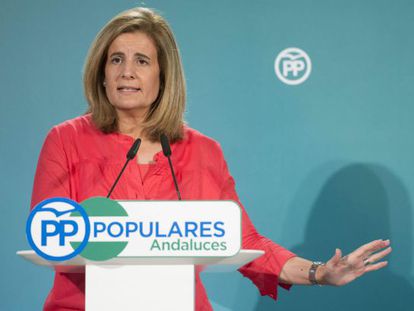 La ministra de Empleo y Seguridad Social, F&aacute;tima B&aacute;&ntilde;ez