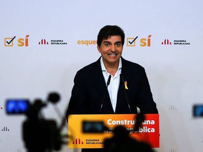 El portaveu d'ERC, Sergi Sabrià.