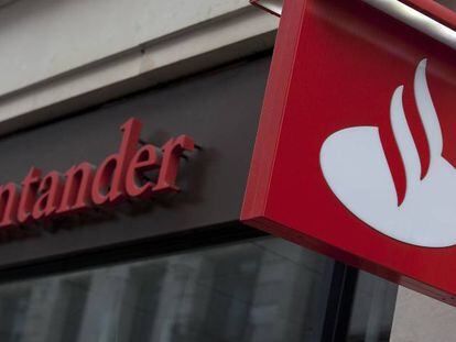Sucursal de Banco Santander en Reino Unido. 