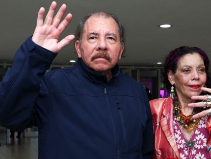 Daniel Ortega y Rosario Murillo, en una imagen de archivo.