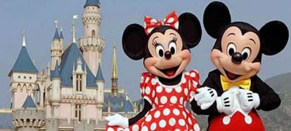 Foto promocional del 20 aniversario de Disneyland París.