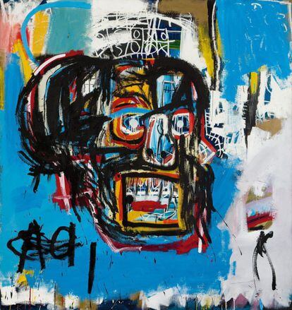 Esta obra de Jean Michel Basquiat alcanzó los 110 millones de dólares hace dos años.
