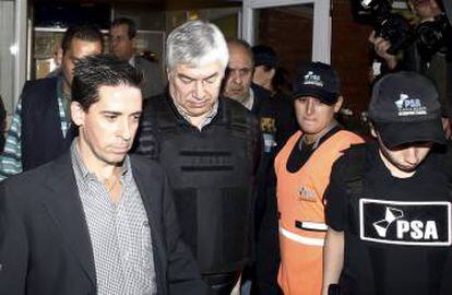 El empresario kirchnerista Lázaro Báez, detenido en Buenos Aires