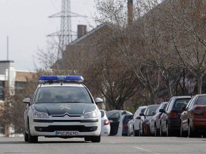 Un coche patrulla de la Guardia Civil, en una imagen de archivo.