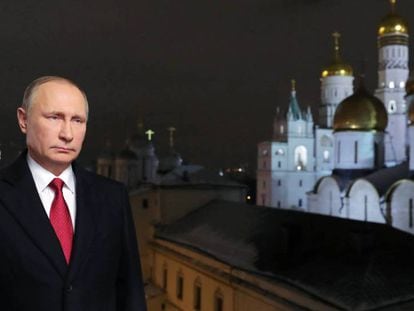 El presidente ruso se dirige a los ciudadanos en su mensaje de A&ntilde;o Nuevo.