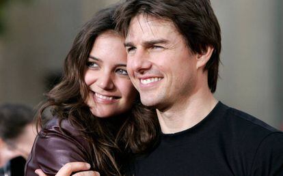 Tom Cruise y Katie Holmes, en Los Ángeles en una imagen de 2005.