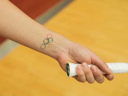 El tatuaje que se hizo Carolina Marín tras ganar los Juegos de Río 2016