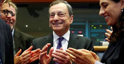 Mario Draghi, presidente del BCE.