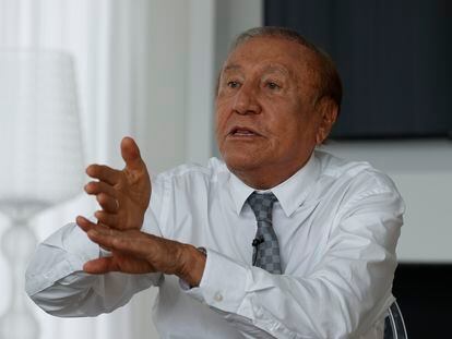 El candidato a la Presidencia de Colombia Rodolfo Hernández, en una imagen del pasado 15 de mayo, en Bogotá.