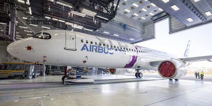El A321XLR de Airbus.