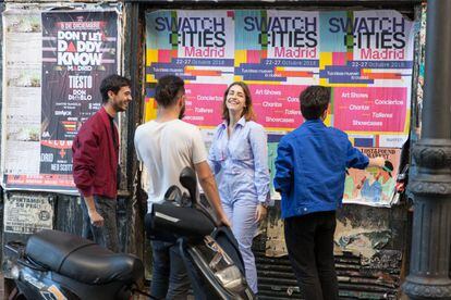 Swatch Cities, que se estrena mundialmente en Madrid, aspira a retratar una nueva generación de creadores.