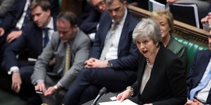 La primera ministra de Reino Unido, Theresa May.