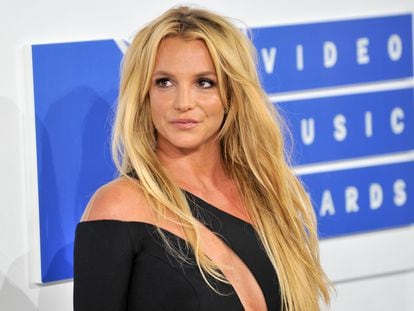Britney Spears, durante la gala de los MTV Video Music Awards en 2016.
