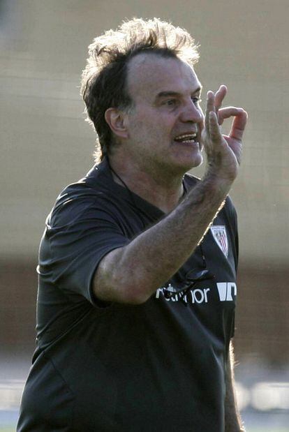 El entrenador del Athletic, Marcelo Bielsa.