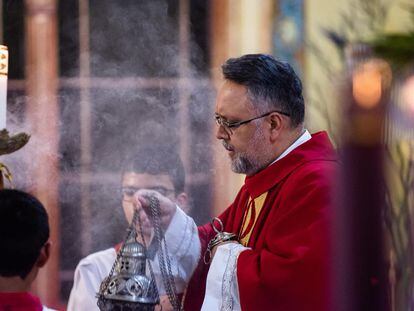 Manuel Guevara, sacerdote condenado a 18 años de prisión.