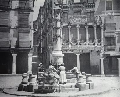Plaza del Torico, en 1915.