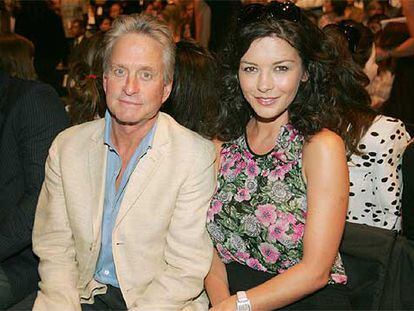 El matrimonio de actores Michael Douglas y Catherine Zeta-Jones