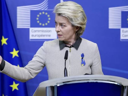 La presidenta de la Comisión Europea, Ursula von der Leyen.