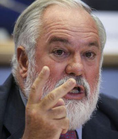 El candidato a comisario europeo de Clima y Energía, Miguel Arias Cañete.