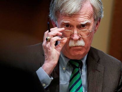 El exconsejero de Seguridad John Bolton.