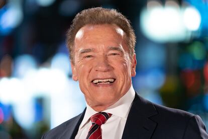 Arnold Schwarzenegger, en el estreno de 'Terminator: Destino oscuro' en Tokio, el pasado noviembre.