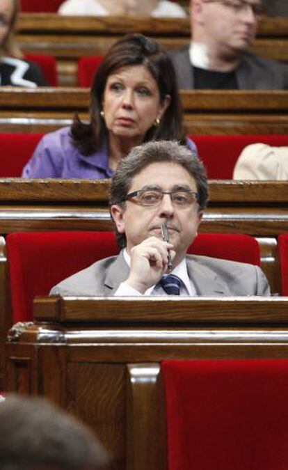 Enric Millo, portavoz del PP en el Parlament.