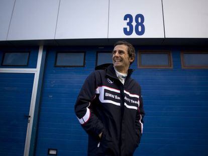 Pedro Martínez de la Rosa, durante su etapa como piloto de Sauber