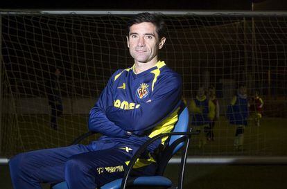 Marcelino García Toral, el pasado miércoles por al tarde en la ciudad deportiva del Villarreal.