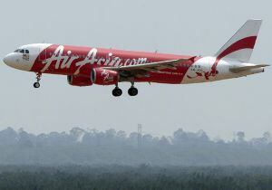 Airbus A320 de AirAsia antes de aterrizar en Kuala Lumpur en julio.