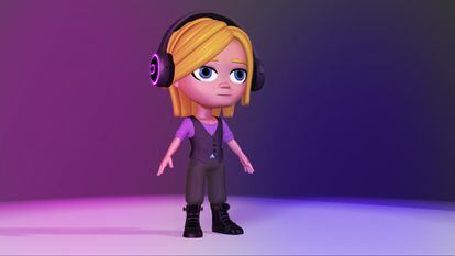 Character from the video game Cocobay, created by the company Draco Blocks