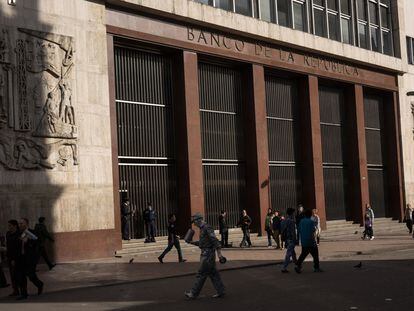 Edificio del Banco de la República, en Bogotá.