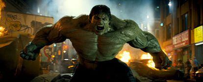 Fotograma del último Hulk.