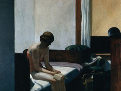 Habitación de hotel, de Edward Hopper.